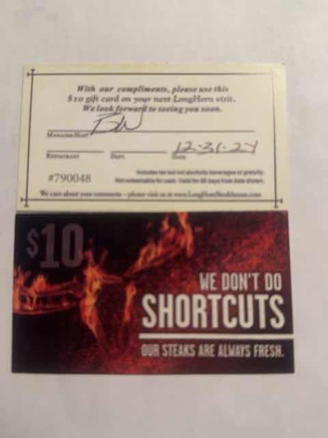 Cook Out Complementary Tray Card Coupon Expire 6/30/24