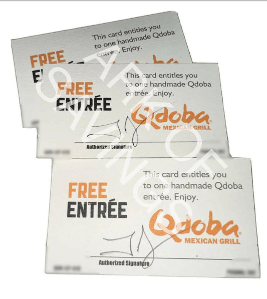 Qdoba Mexican Grill Free Combo Meal No Expiration ARK of Savings